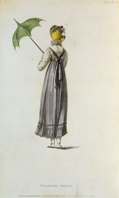 Abito da passeggio, 1814 da English School